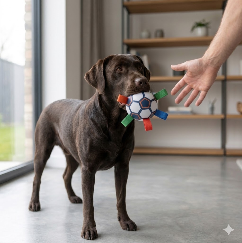 La balle pour chien Chewie Viral