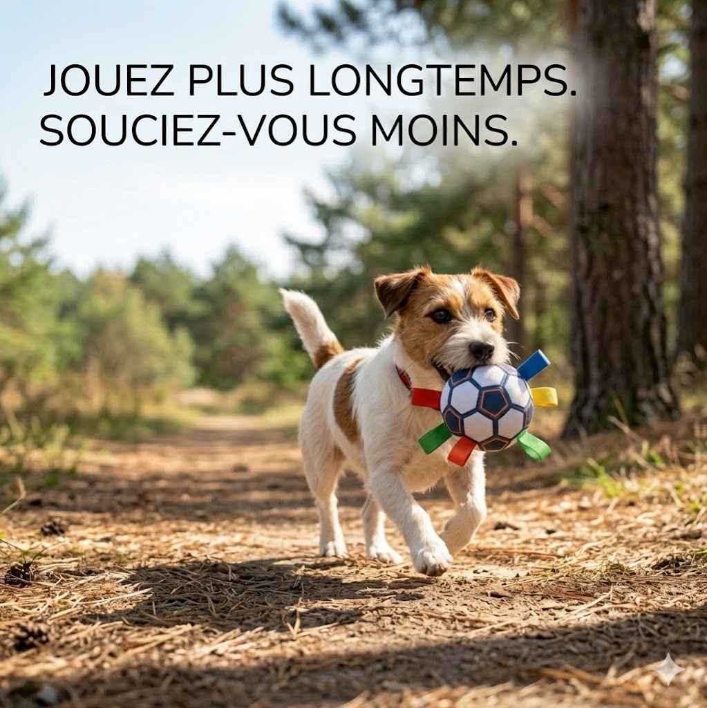 La balle pour chien Chewie Viral