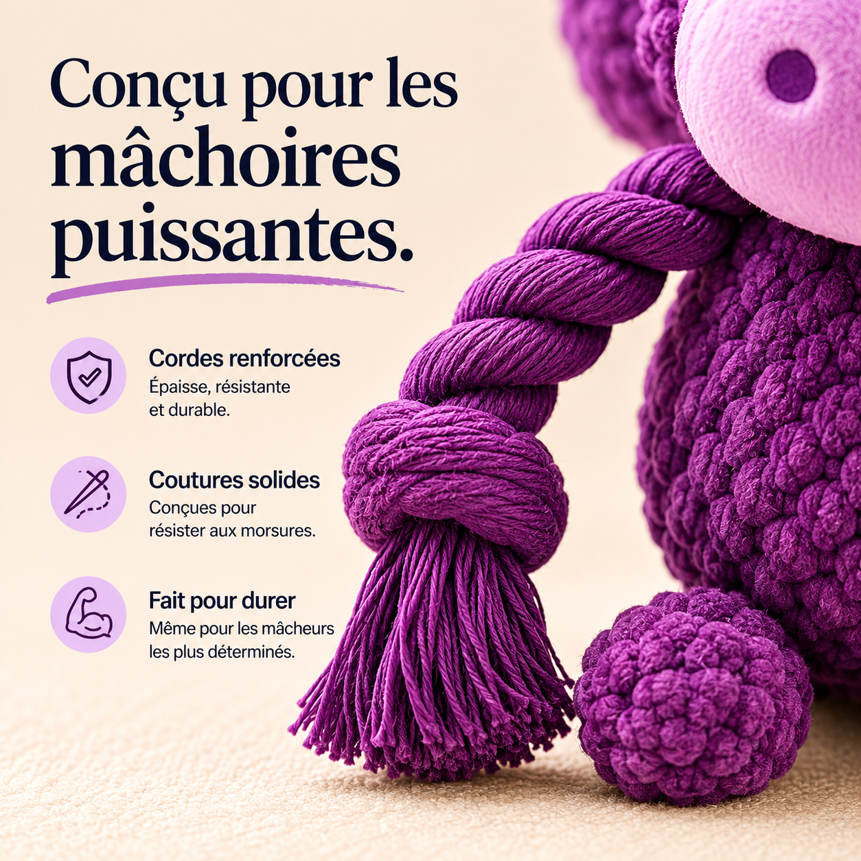 Max – Jouet pour chien indestructible